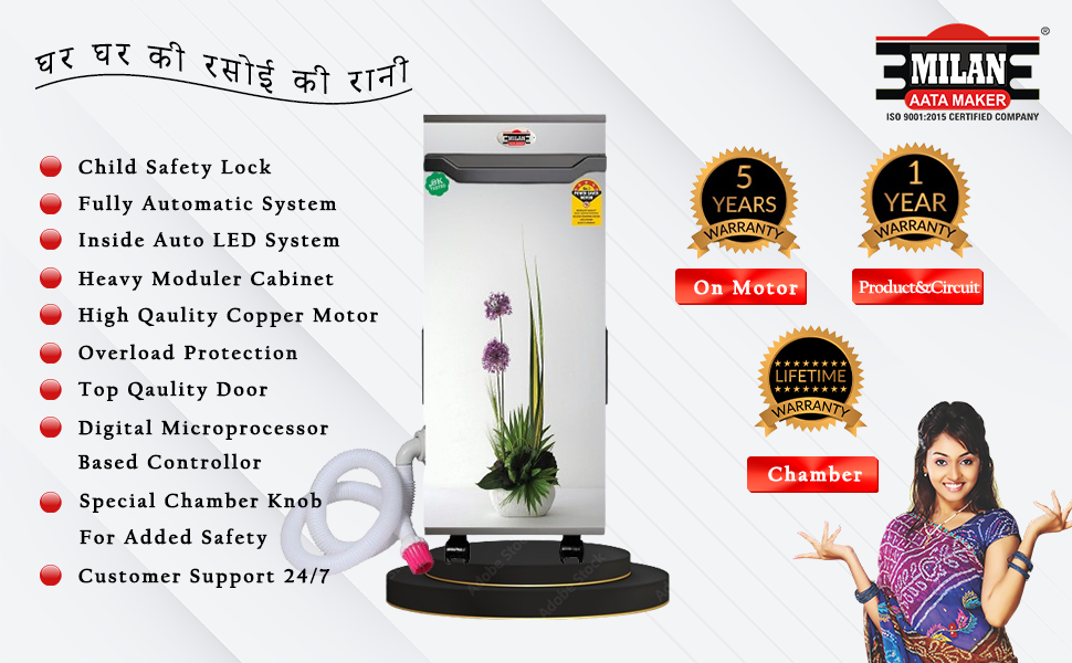 High-quality flour mill machine for home and commercial use 