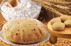 Milan atta chakki machine grinding fresh wheat 