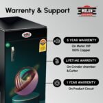 NEW LAUNCH 2026 Milan Aata Maker 1Hp Fully Automatic Domestic Aatachakki with Standard Accessories and Inside Auto LED Light...... (Orbit Aura) - Image 3