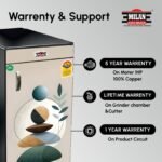 NEW LAUNCH 2026 Milan Aata Maker 1Hp Fully Automatic Domestic Aatachakki with Standard Accessories and Inside Auto LED Light...... (Elegant Aura) - Image 2