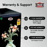 Milan AataMaker 1Hp Fully Automatic Domestic Aatachakki with Standard Accessories and Inside Auto LED Light (Pot Flower)… - Image 2